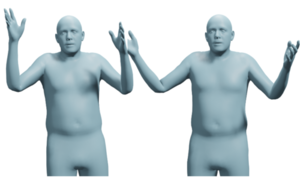 Emotional speech-driven 3D body animation via disentangled latent diffusion